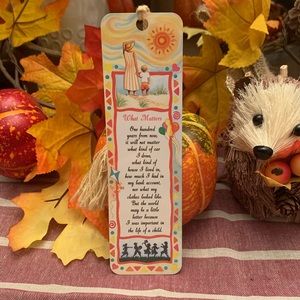 What Matters Bookmark 🔖